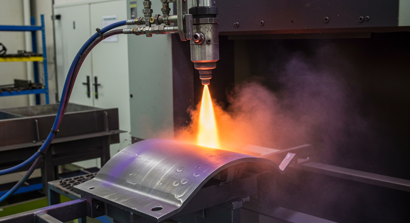 Advantages of Powder Flame Spray Coating