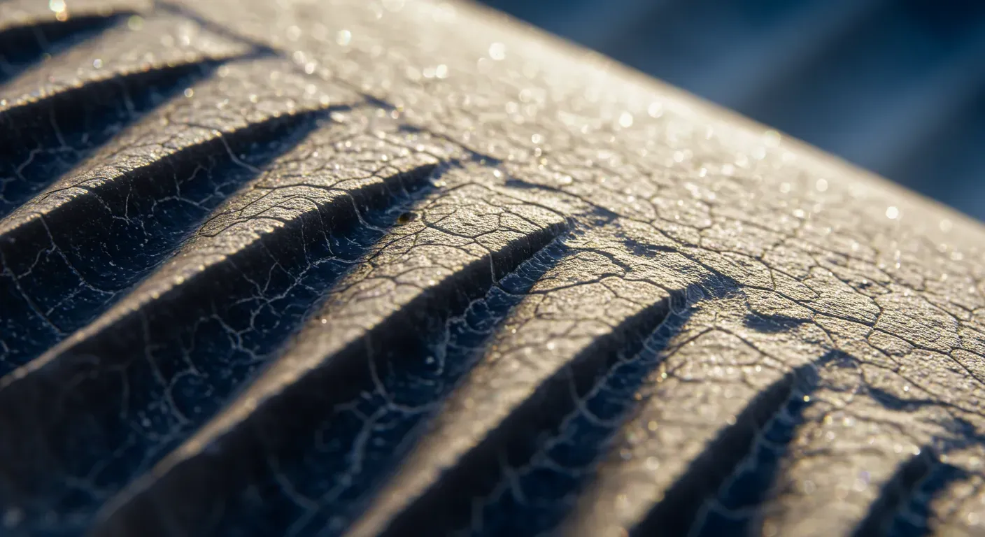 Thermal Barrier Coating on Turbine Surface